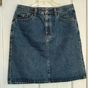 Vintage Y2K Levi’s Denim Midi Skirt
